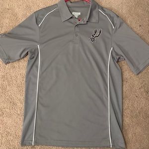 San Antonio Spurs Collared Shirt W/ Logo